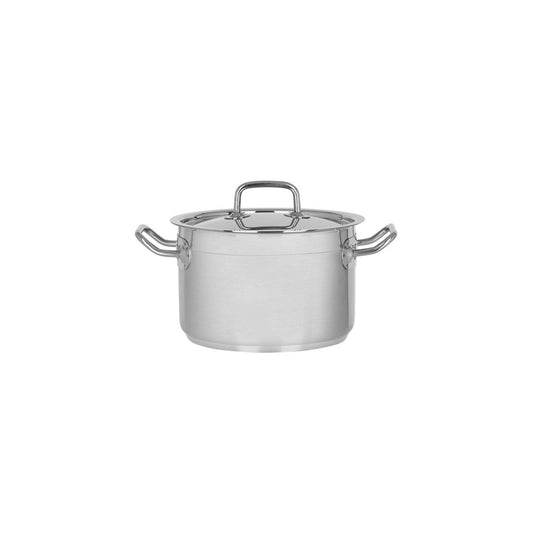 Chef Inox Professional Saucepot with Lid 200x130mm / 4.0Lt - Kitchenly