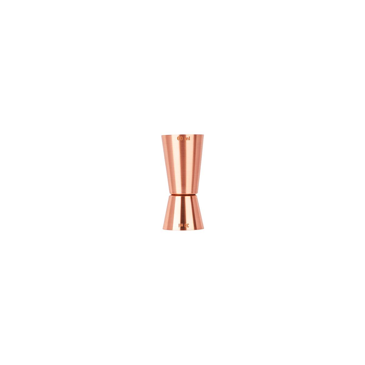 Chef Inox Jigger 30/60ml Copper - Kitchenly