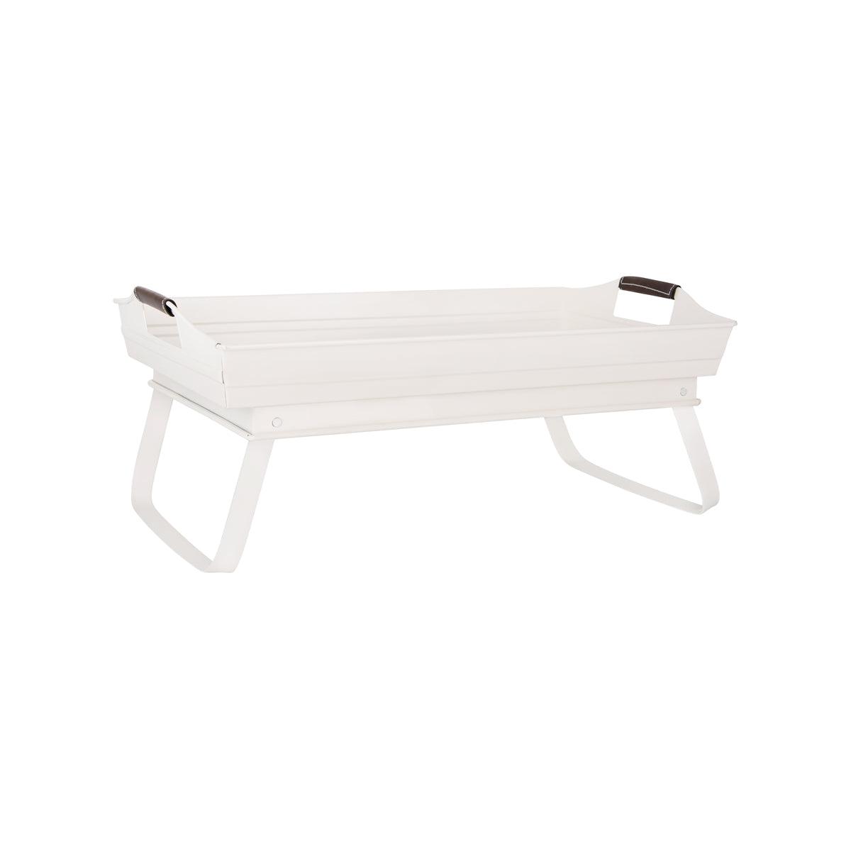 Chef Inox Coney Island Creme Rectangular Tray with Handles 480x310x185mm (Box of 6) - Kitchenly