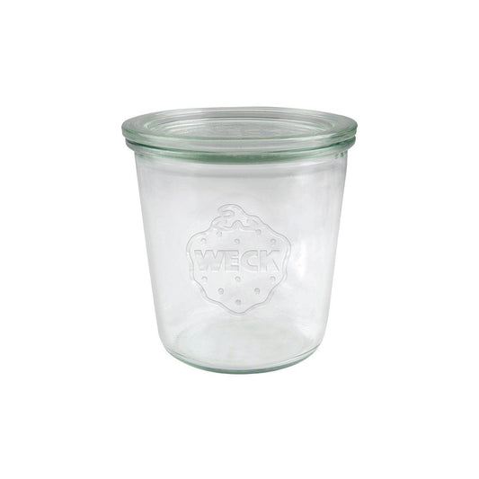 Weck Glass Jar with Lid 100x107mm / 580ml (Box of 6) - Kitchenly