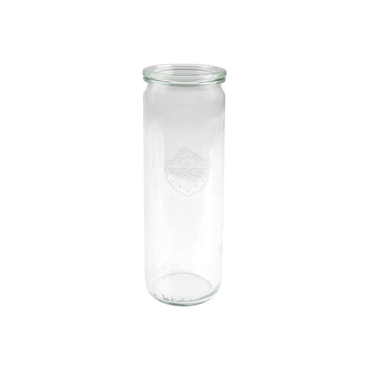 Weck Cylinder Jar with Lid 60x210mm / 600ml (Box of 12) - Kitchenly