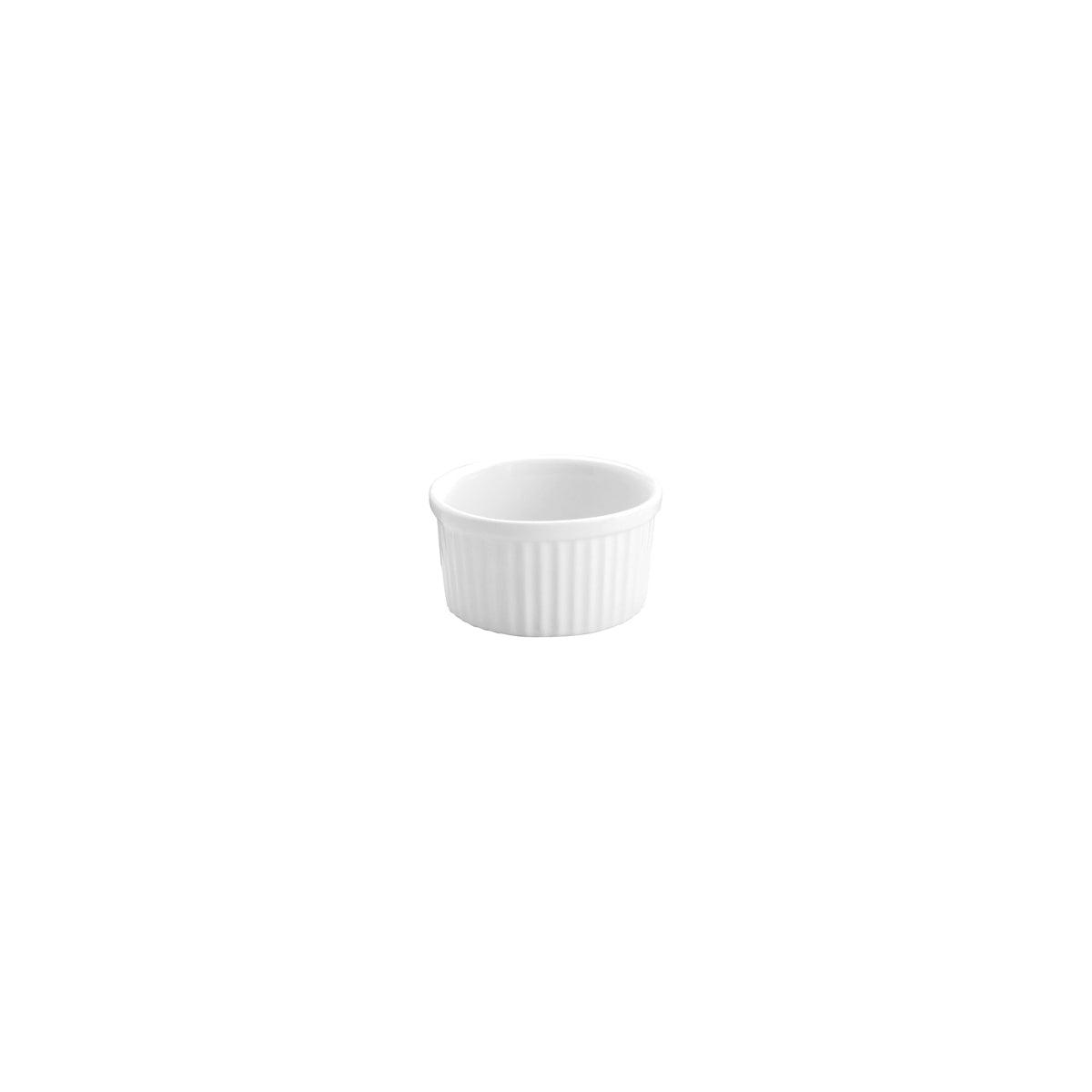 Tablekraft Vitroceram Souffle Dish 105x56mm / 250ml (Box of 48)