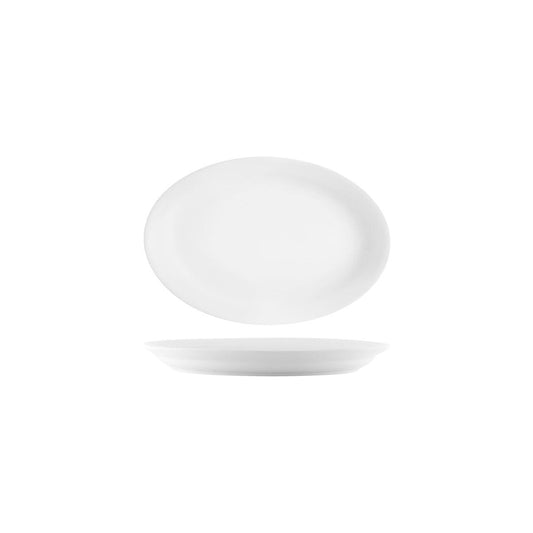 Tablekraft Vitroceram Oval Platter 240x170mm (Box of 24) - Kitchenly