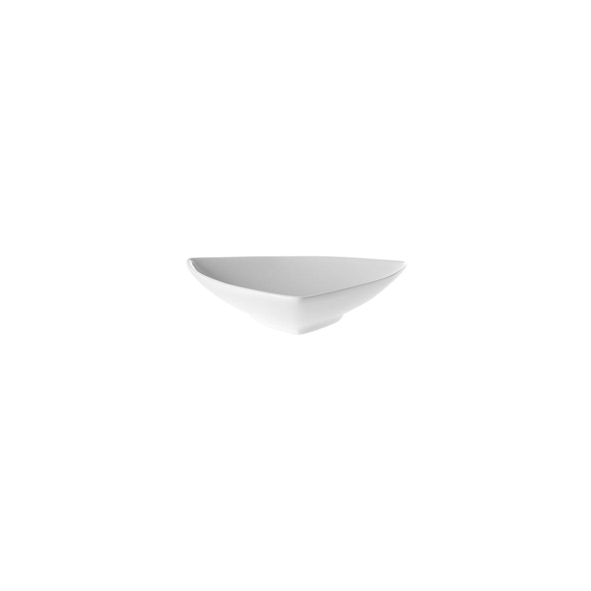 Tablekraft Miniatures Triangular Dish 104mm (Box of 12) - Kitchenly