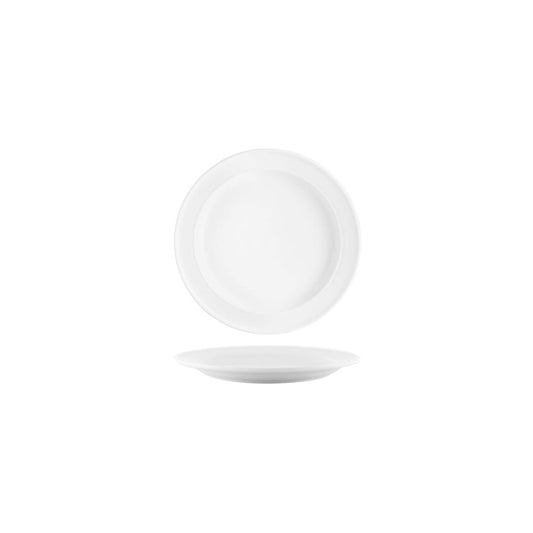 Tablekraft Vitroceram Round Plate Rolled Edge 167mm (Box of 48) - Kitchenly