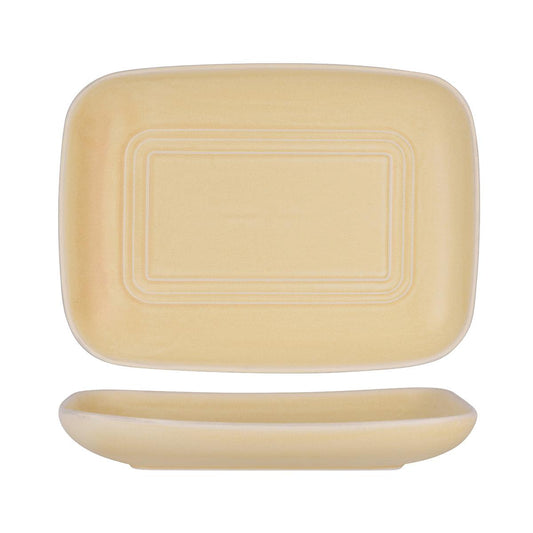 Tablekraft Urban Loft Sandstone Rectangular Server 365x270mm (Box of 2) - Kitchenly