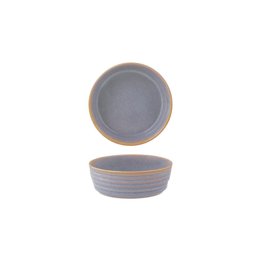 Tablekraft Urban Loft Azure Blue Round Bowl 140mm / 460ml (Box of 4) - Kitchenly