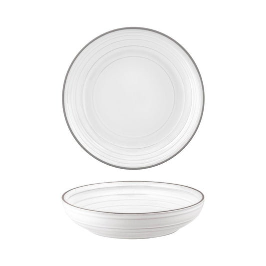Tablekraft Urban Linea White Soup Pasta Bowl 230mm (Box of 4) - Kitchenly
