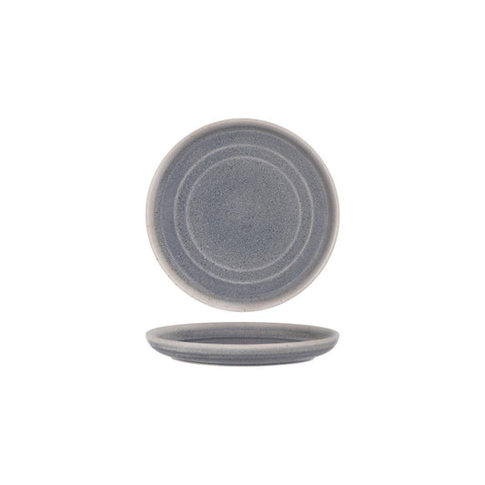 Tablekraft Urban Linea Ocean Blue Round Coupe Plate 170mm (Box of 6) - Kitchenly