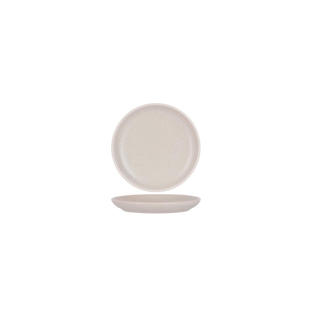 Tablekraft Urban Sand Round Coupe Plate 160mm (Box of 6) - Kitchenly