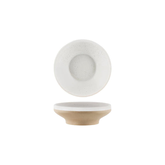 Tablekraft Soho White Pebble Footed Bowl 156x52mm / 500ml (Box of 6) - Kitchenly