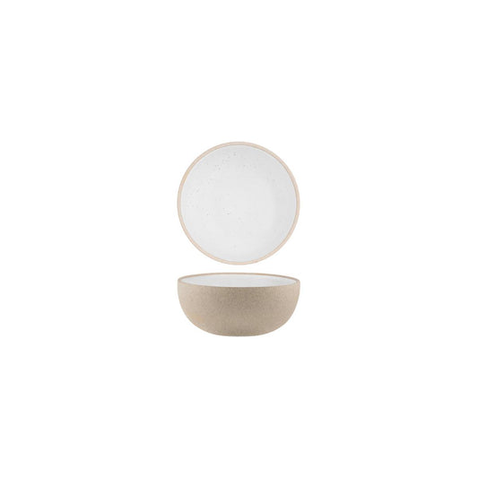 Tablekraft Soho White Pebble Round Deep Bowl 120x50mm / 325ml (Box of 6) - Kitchenly