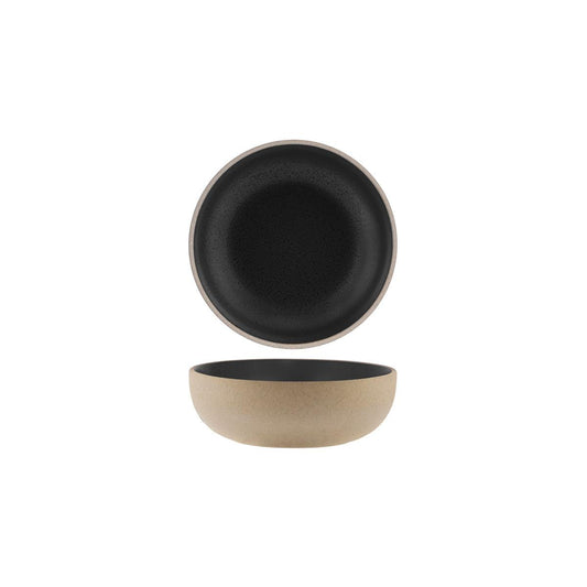 Tablekraft Soho Speckle Black Round Deep Bowl 170x55mm / 850ml (Box of 6) - Kitchenly
