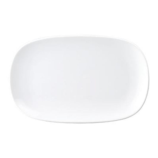 Royal Porcelain Chelsea Rectangular Coupe Platter 337x212mm (Box of 12) - Kitchenly