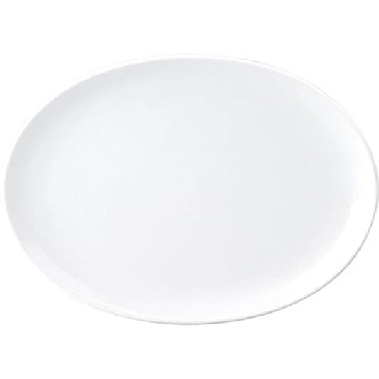 Royal Porcelain Chelsea Oval Coupe Platter 250mm (Box of 12) - Kitchenly