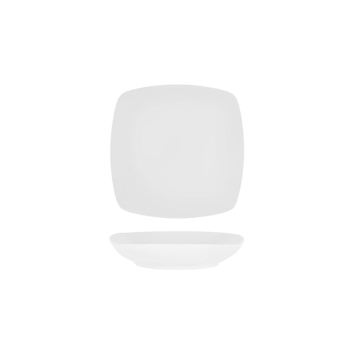 Royal Porcelain Chelsea Square Soup Plate 210mm (Box of 12) - Kitchenly