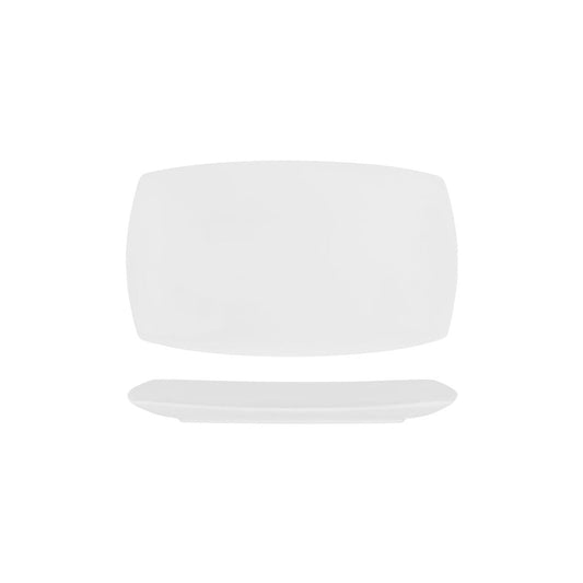 Royal Porcelain Chelsea Rectangular Coupe Platter 320x190mm (Box of 12) - Kitchenly