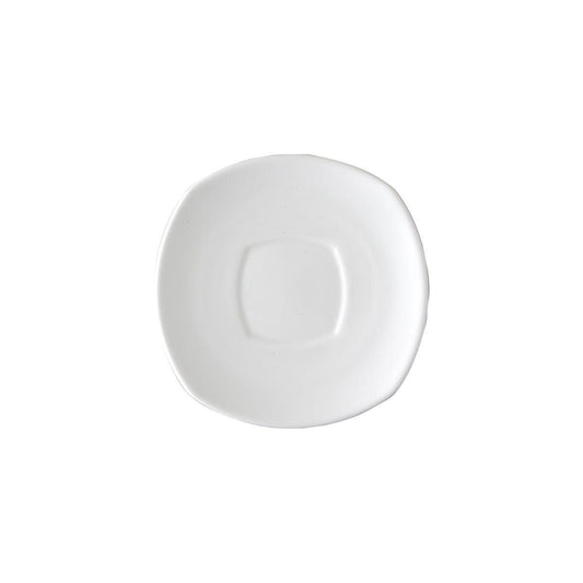 Royal Porcelain Chelsea Square Saucer 150mm (Box of 24) - Kitchenly