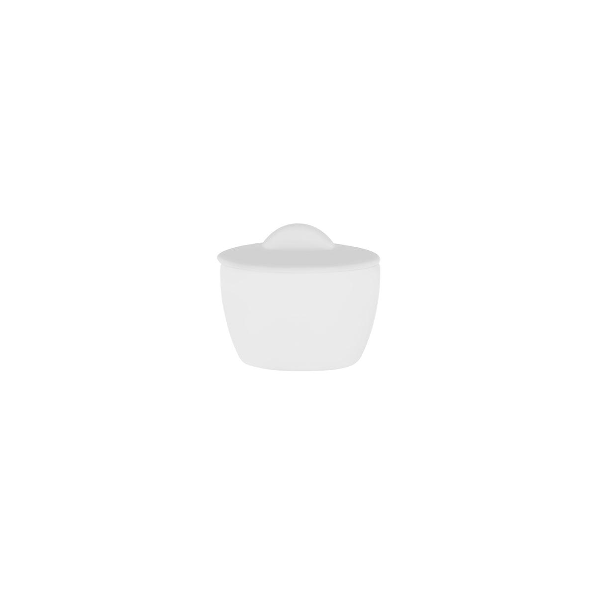 Royal Bone China Ascot Sugar Bowl With Lid 220ml - Kitchenly