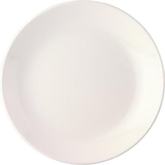 Royal Bone China Ascot Round Coupe Plate 212mm (Box of 6) - Kitchenly