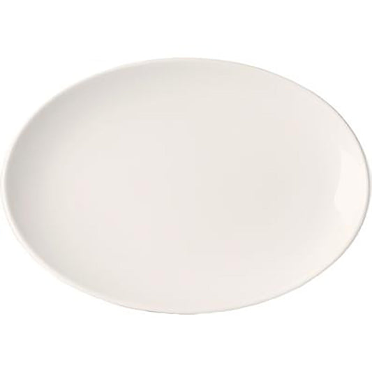 Royal Bone China Ascot Oval Coupe Plate 233x167mm (Box of 6)