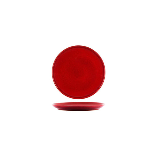 Tablekraft Artistica Reactive Red Round Plate 190mm (Box of 4) - Kitchenly