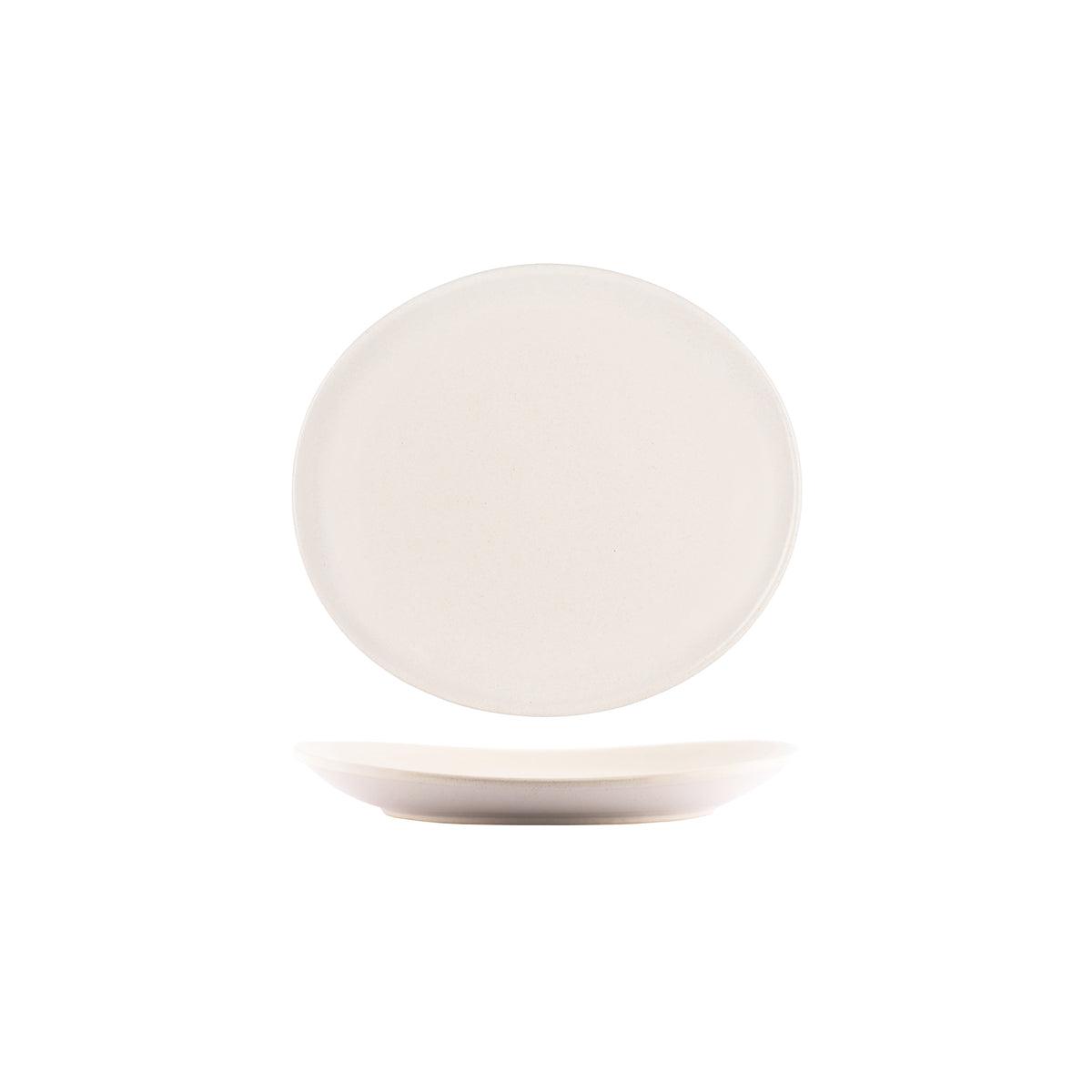 Tablekraft Artistica Sand Oval Plate 210x190mm (Box of 4) - Kitchenly
