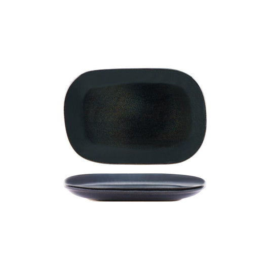 Tablekraft Artistica Midnight Blue Rectangular Plate 240x160mm (Box of 4) - Kitchenly
