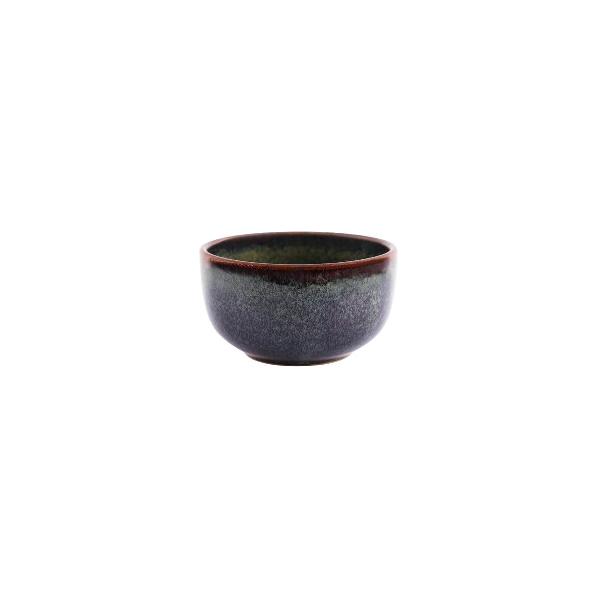 Tablekraft Artistica Reactive Brown Round Deep Bowl 125mm (Box of 4) - Kitchenly