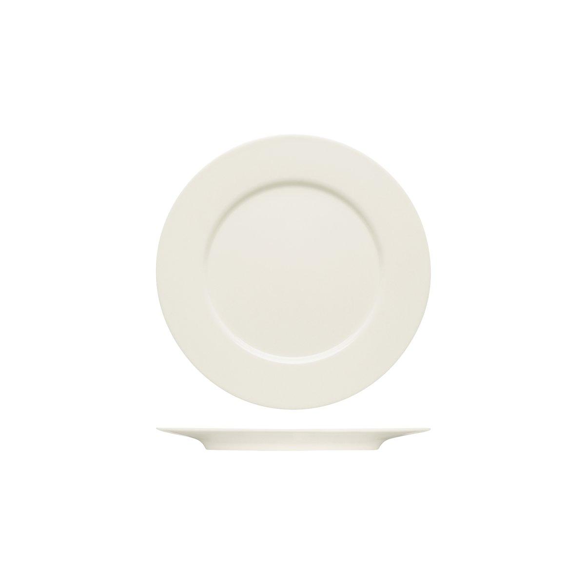 Bauscher Purity Flat Plate With Rim 260mm (Box of 6) - Kitchenly