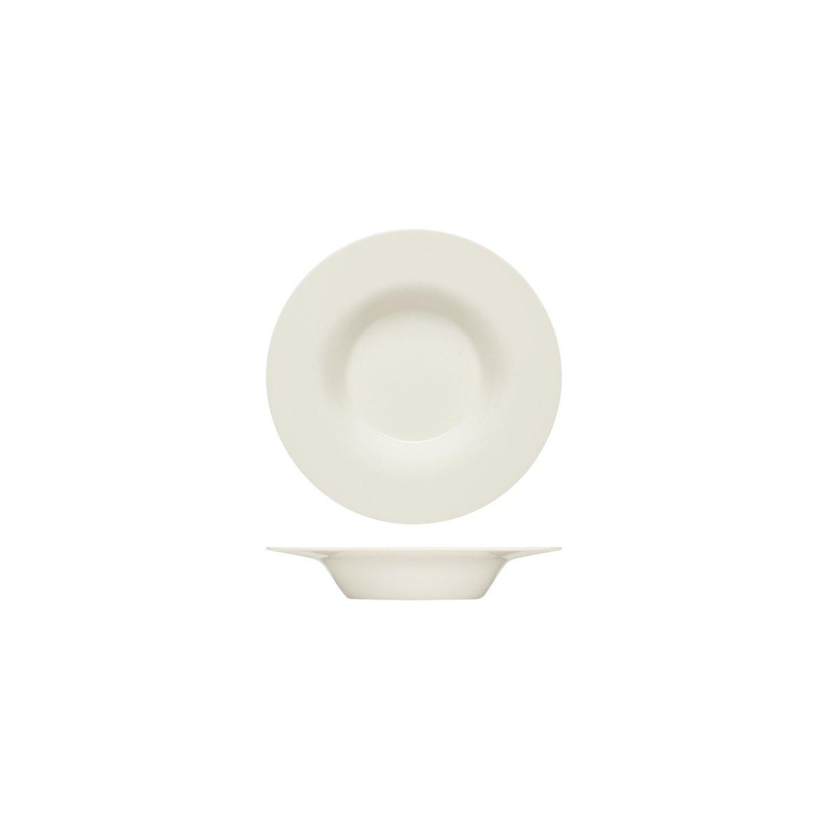Bauscher Purity Deep Plate With Rim 200mm (Box of 12) - Kitchenly