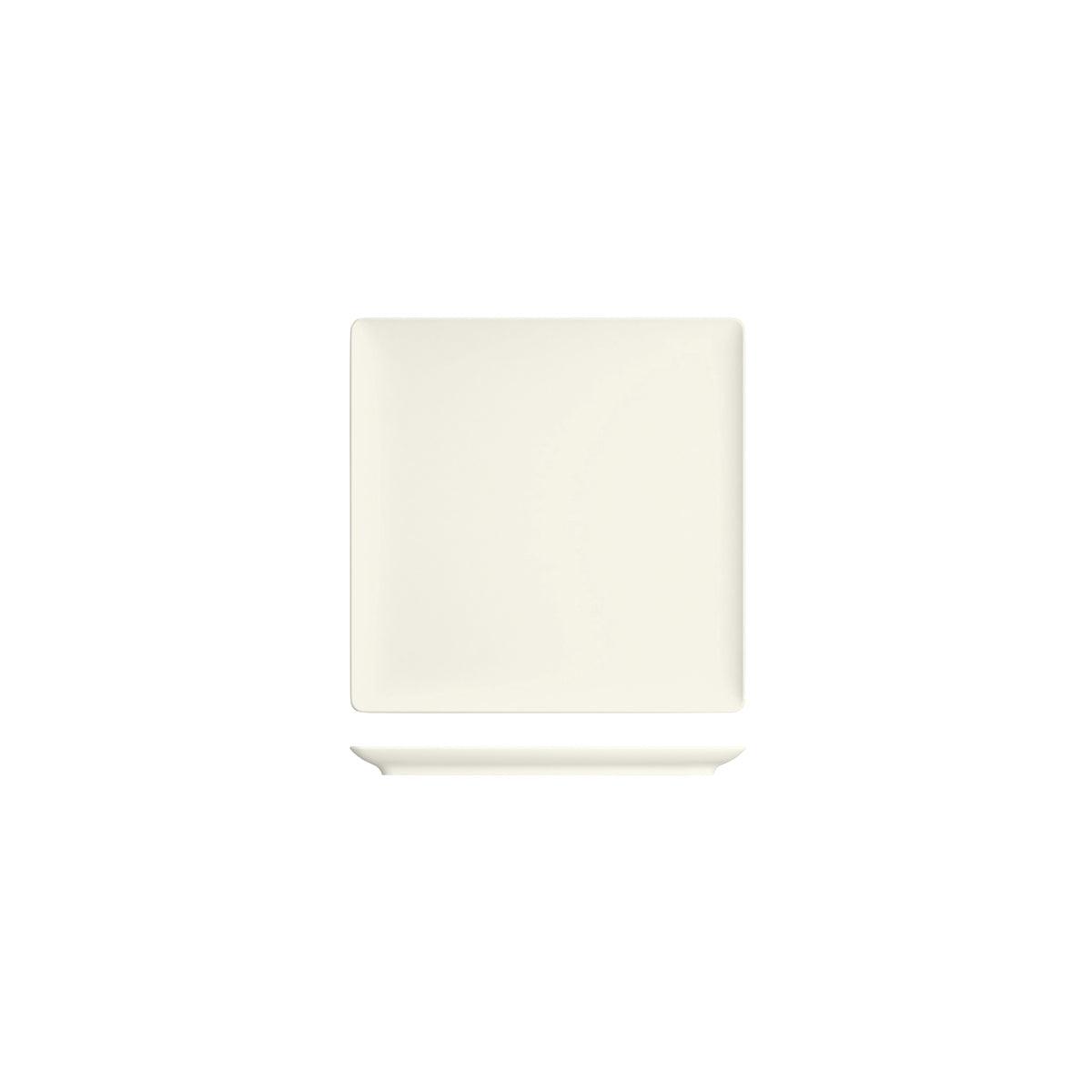 Bauscher Purity Square Coupe Plate 200x200mm (Box of 12) - Kitchenly