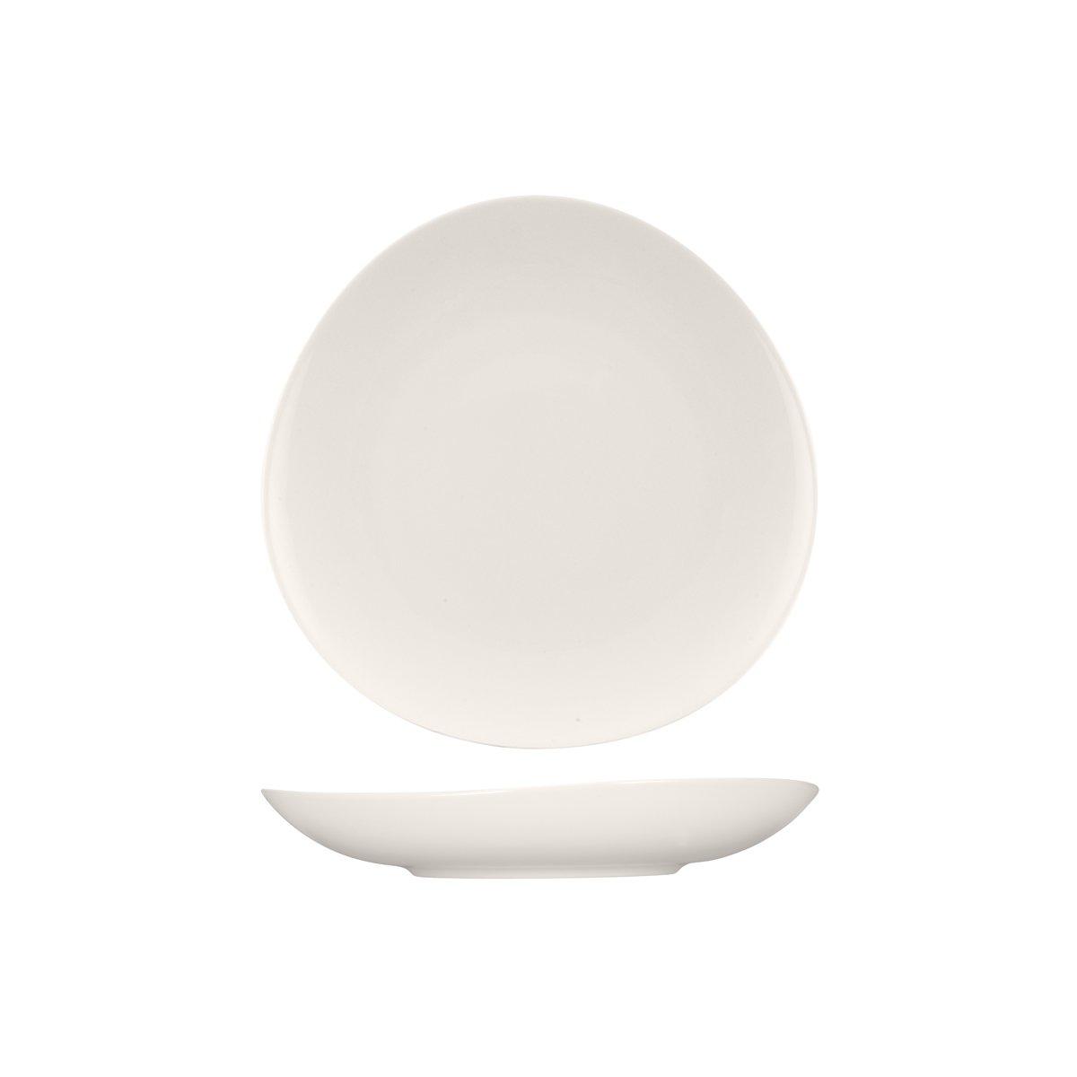Bauscher Purity Asymmertic Deep Plate 290mm (Box of 6) - Kitchenly