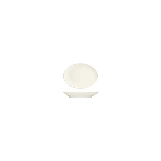 Bauscher Purity Oval Coupe Platter 120x88mm (Box of 12) - Kitchenly
