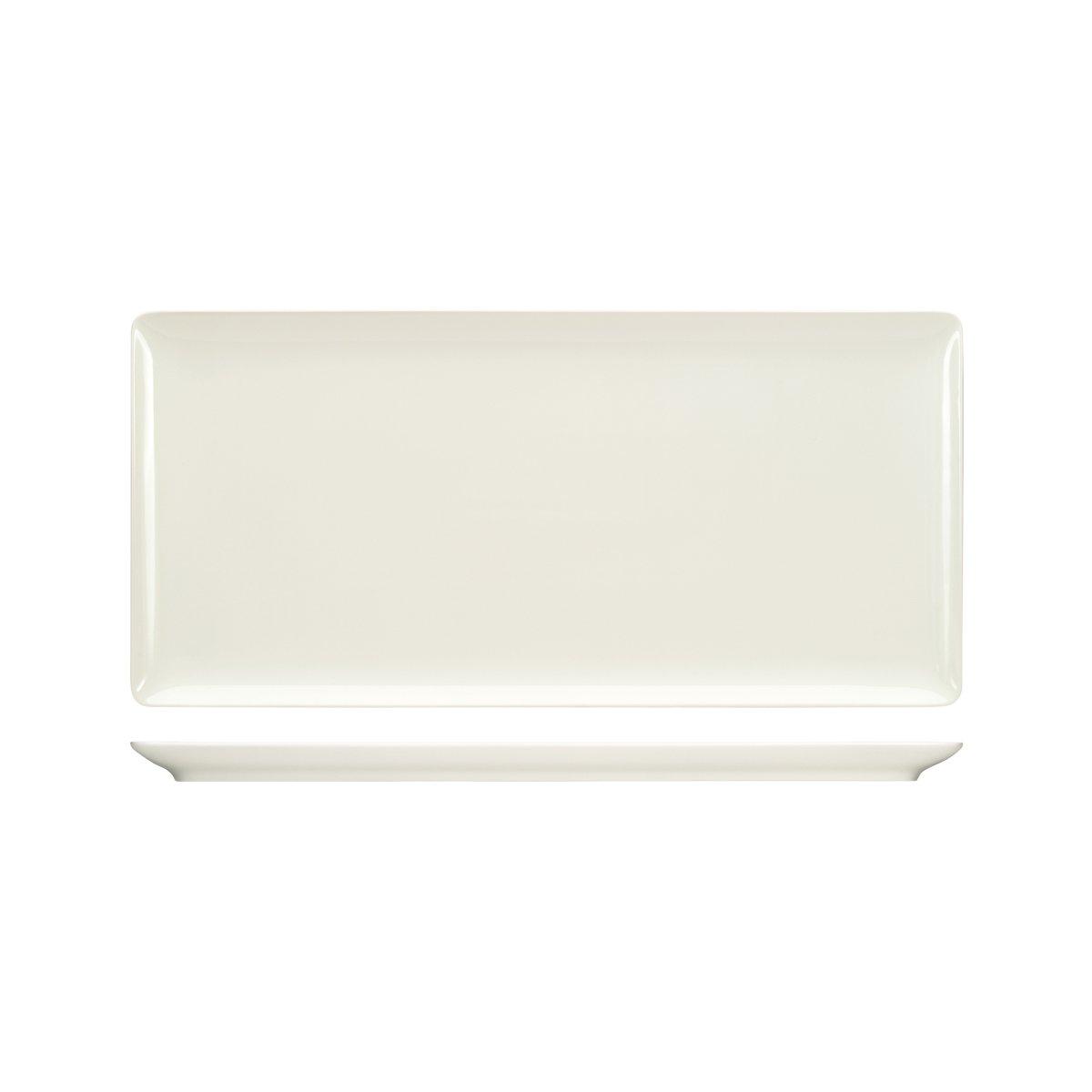 Bauscher Purity Rectangular Coupe Platter 420x200mm (Box of 4) - Kitchenly