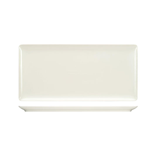 Bauscher Purity Rectangular Coupe Platter 420x200mm (Box of 4) - Kitchenly