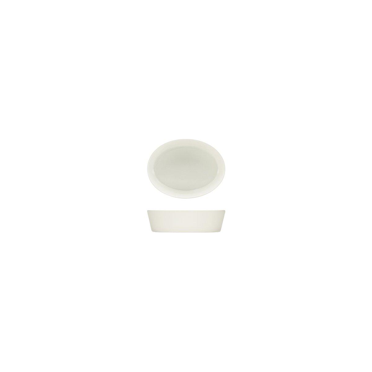 Bauscher Purity Oval Dish 180ml (Box of 12) - Kitchenly