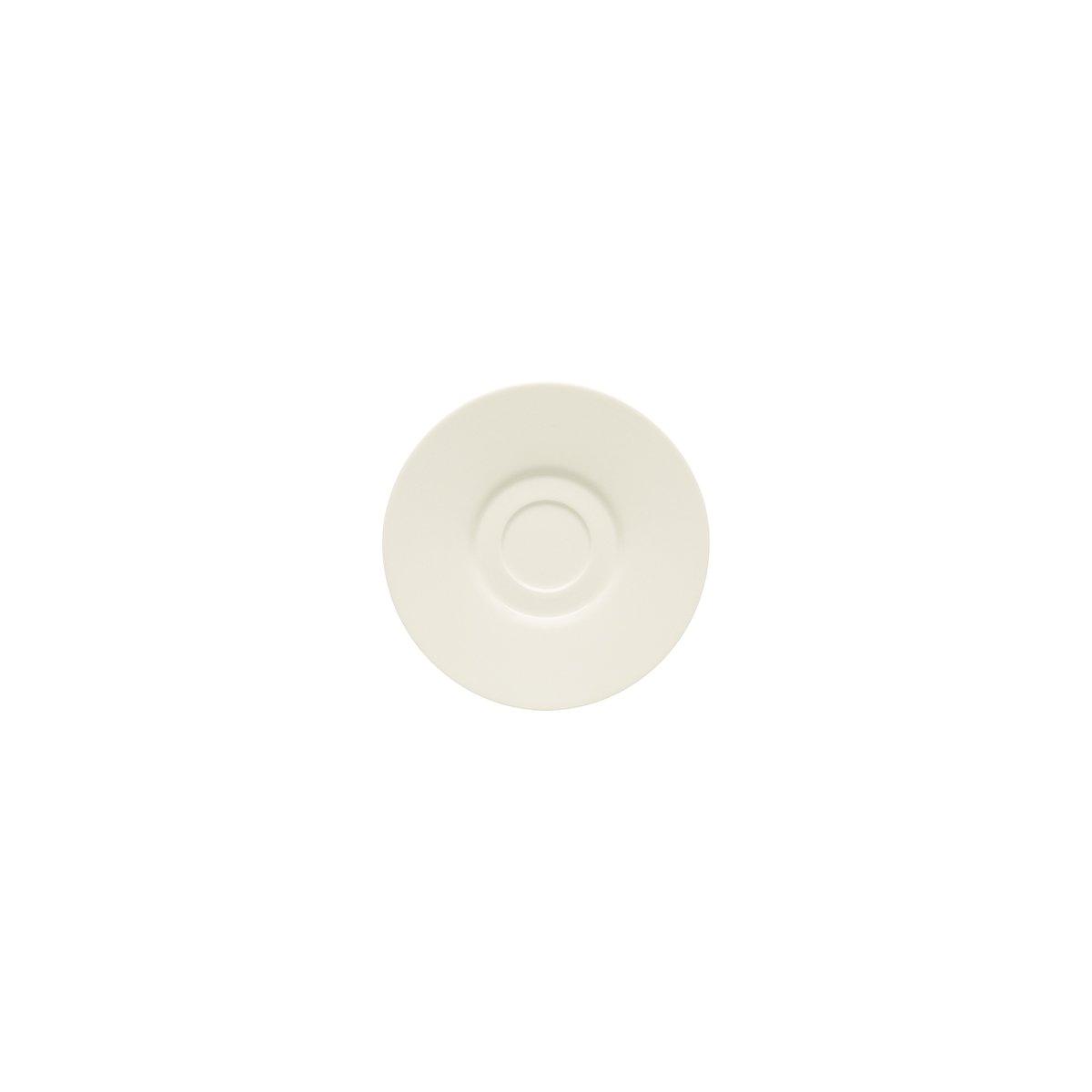 Bauscher Purity Saucer with 2 Wells 170mm (Box of 12) - Kitchenly