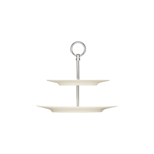 Bauscher Purity Wide Rim Stand 2 Tier 287mm - Kitchenly