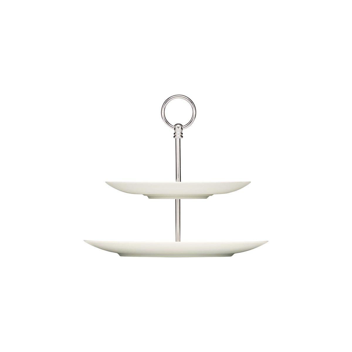 Bauscher Purity Coupe Stand 2 Tier 270mm - Kitchenly