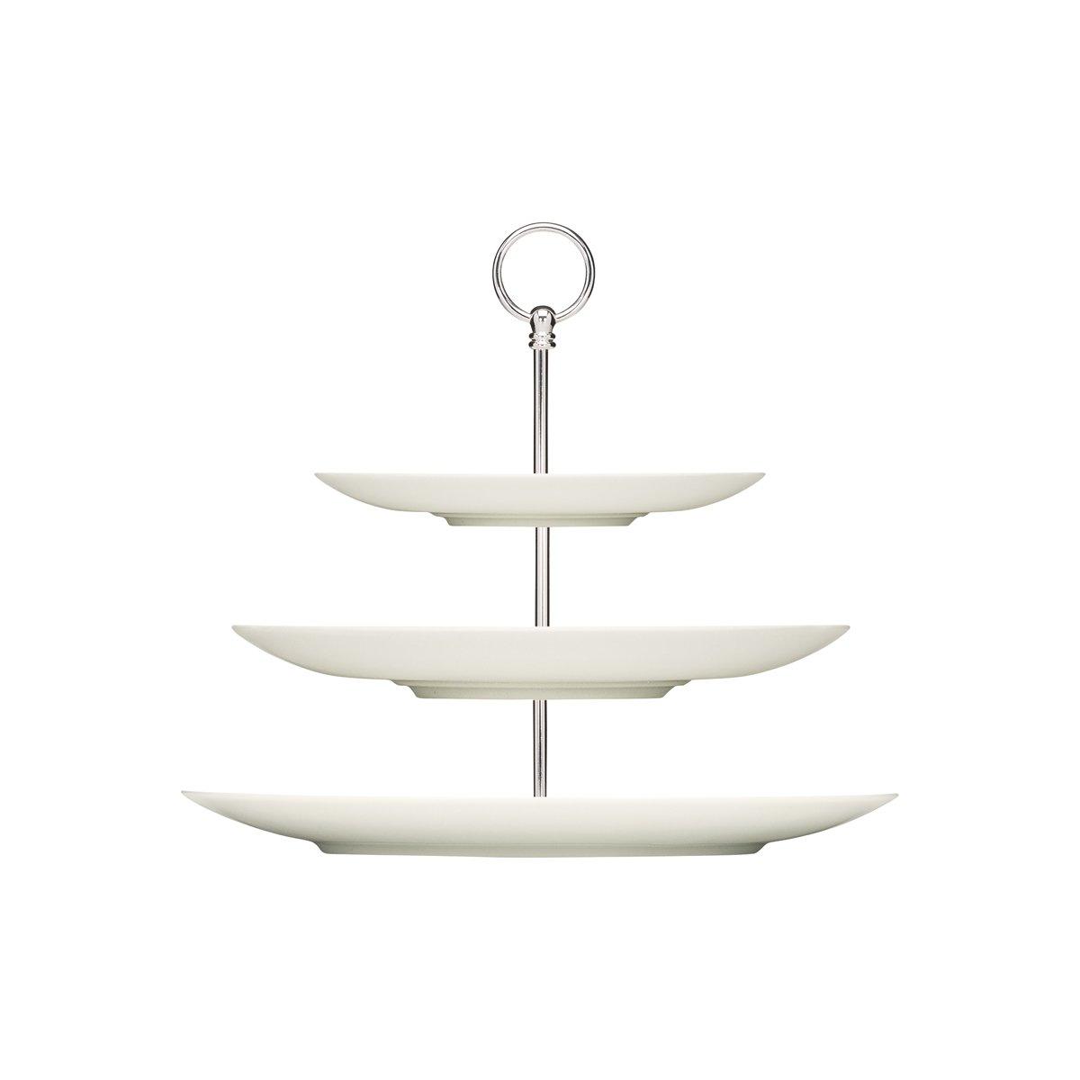 Bauscher Purity Round Coupe Stand 3 Tier 270mm - Kitchenly