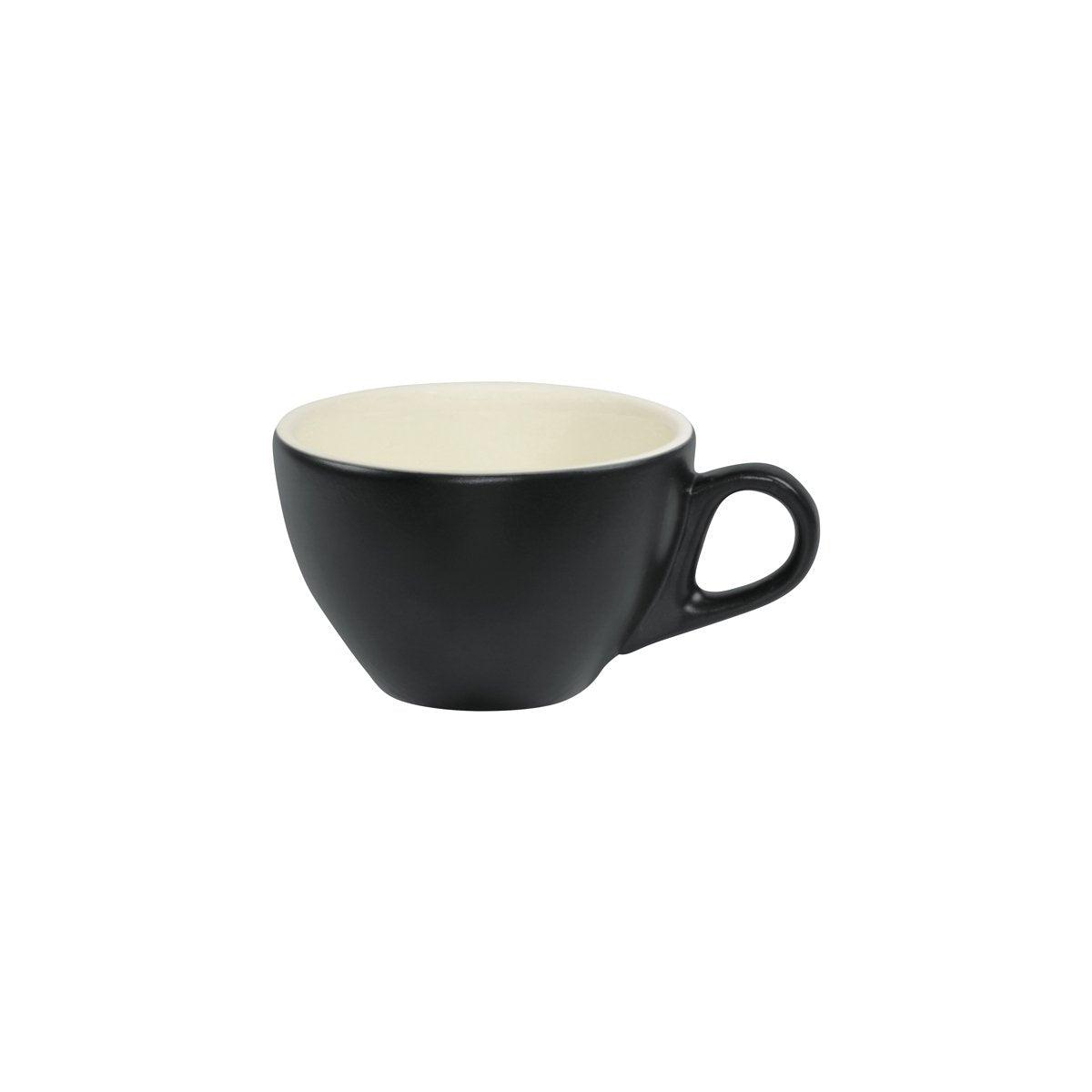 Brew Smoke Matt Cappuccino Cup 220ml (Box of 6) - Kitchenly