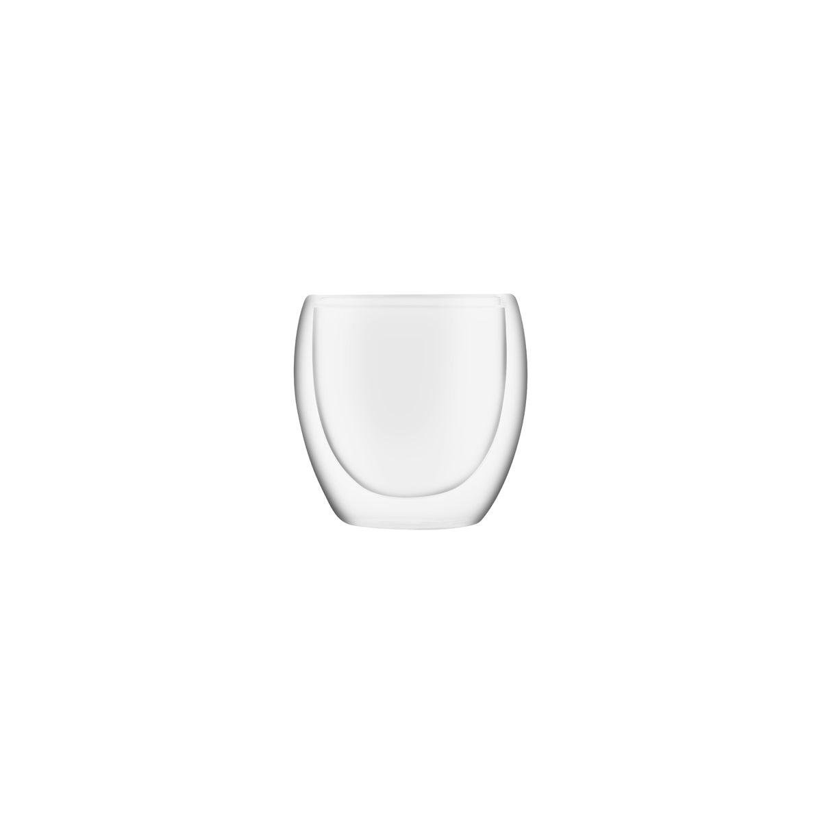 Brew Infusion Double Wall Glass 220ml 2pc Set - Kitchenly