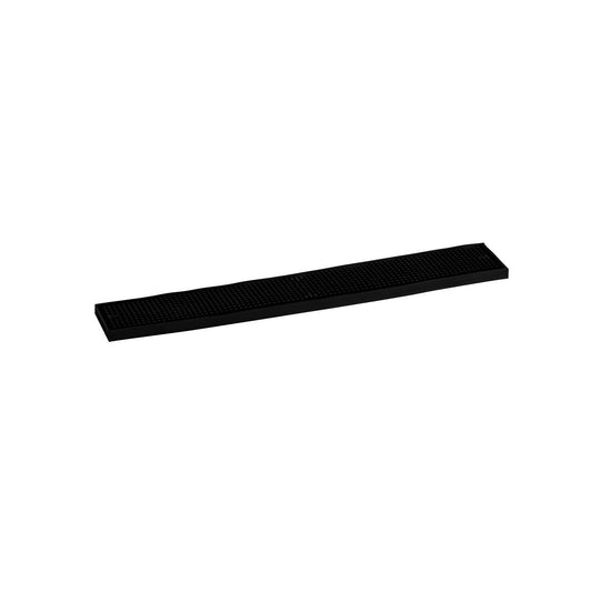 Jiwins Bar Mat Black Rubber 520x80x15mm (Box of 12) - Kitchenly
