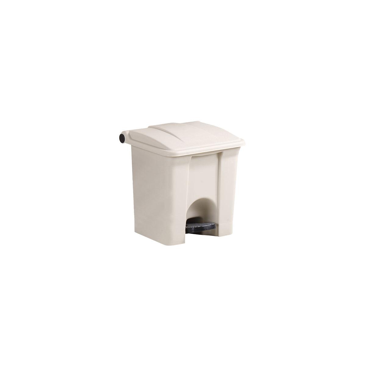 Jiwins Pedal Bin with Liner Beige 30.3Lt - Kitchenly