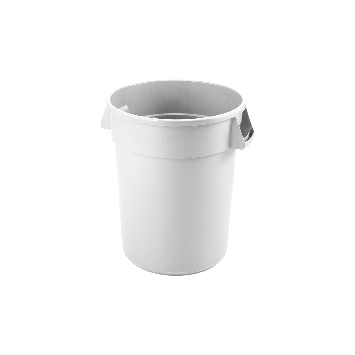 Jiwins Round Ingredient Container White 557x693mm / 121.0Lt (Box of 6) - Kitchenly