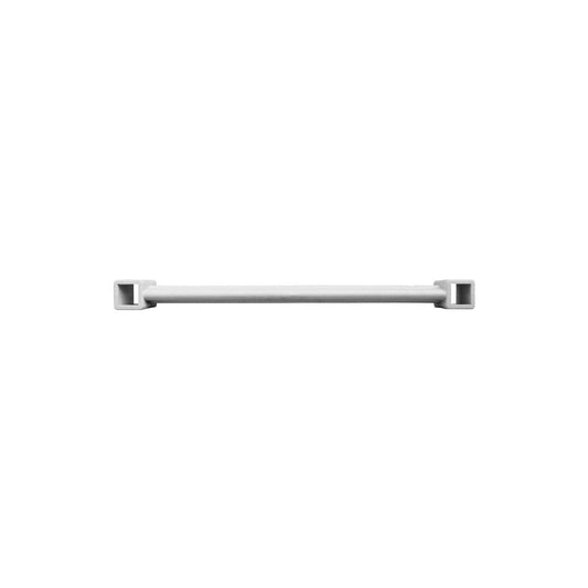 Jiwins Post Connector Bottom Grey Polypropylene / Iron 355x355mm - Kitchenly