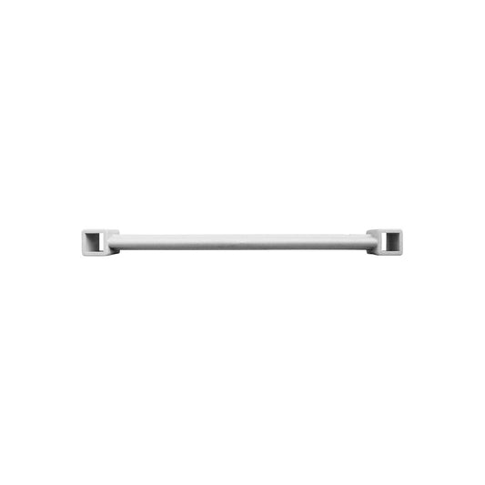 Jiwins Post Connector Bottom Grey Polypropylene / Iron 455mm - Kitchenly