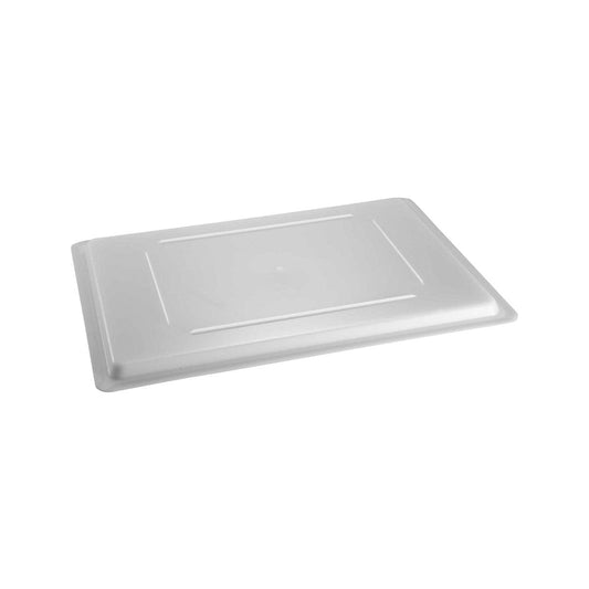 Jiwins Rectangular Lid to Suit Food Container Polypropylene White 662x460x32mm (Box of 12) - Kitchenly