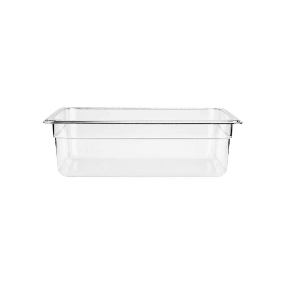 Jiwins Gastronorm Pan Polycarbonate Clear 1/1 Size 100mm - Kitchenly